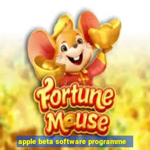 apple beta software programme